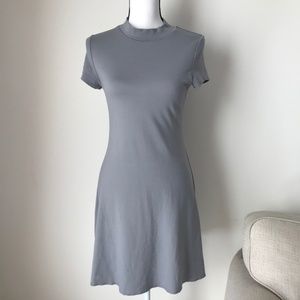Free People Beach Grey Midi Dress